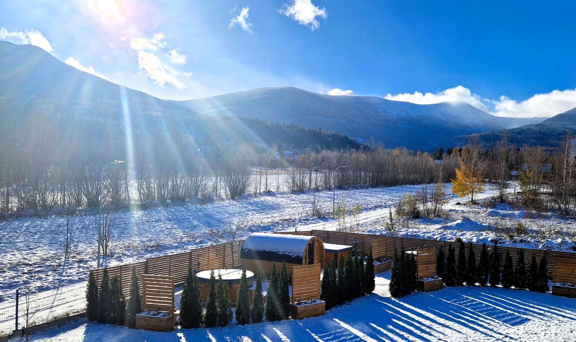 Widokowo - Domki Z Widokiem Na Sniezke Z Jacuzzi I Sauna Karpacz Esterno foto