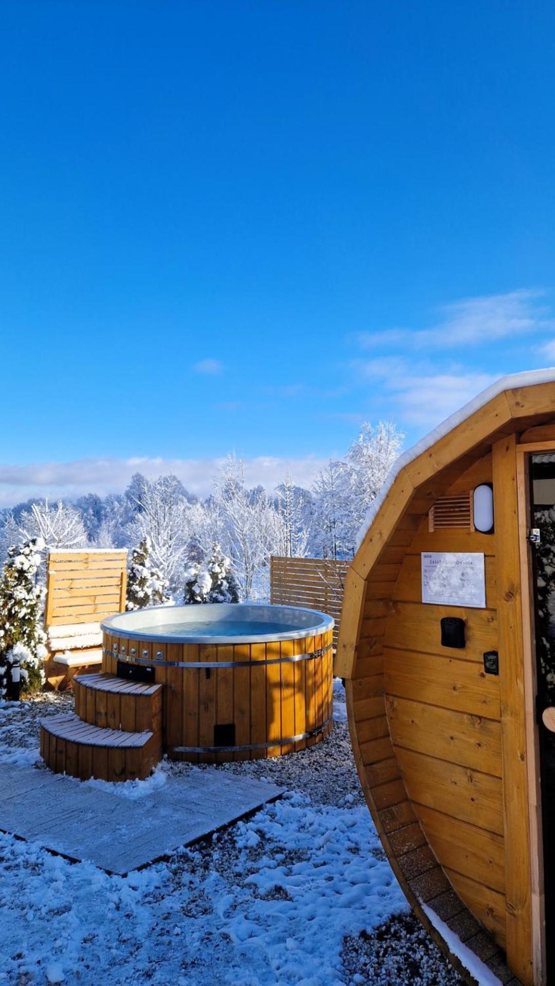 Widokowo - Domki Z Widokiem Na Sniezke Z Jacuzzi I Sauna Karpacz Esterno foto
